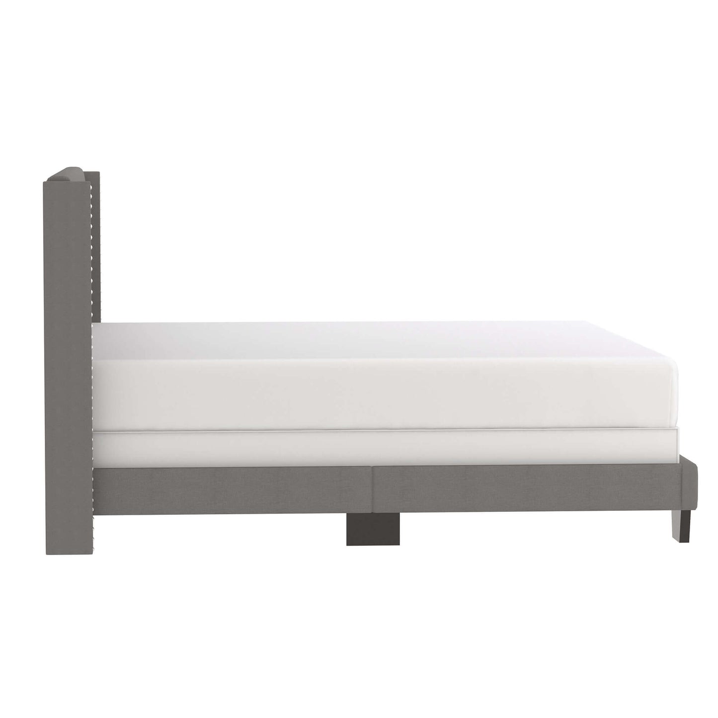 Gunner Bed in Light Grey or Blue Fabric