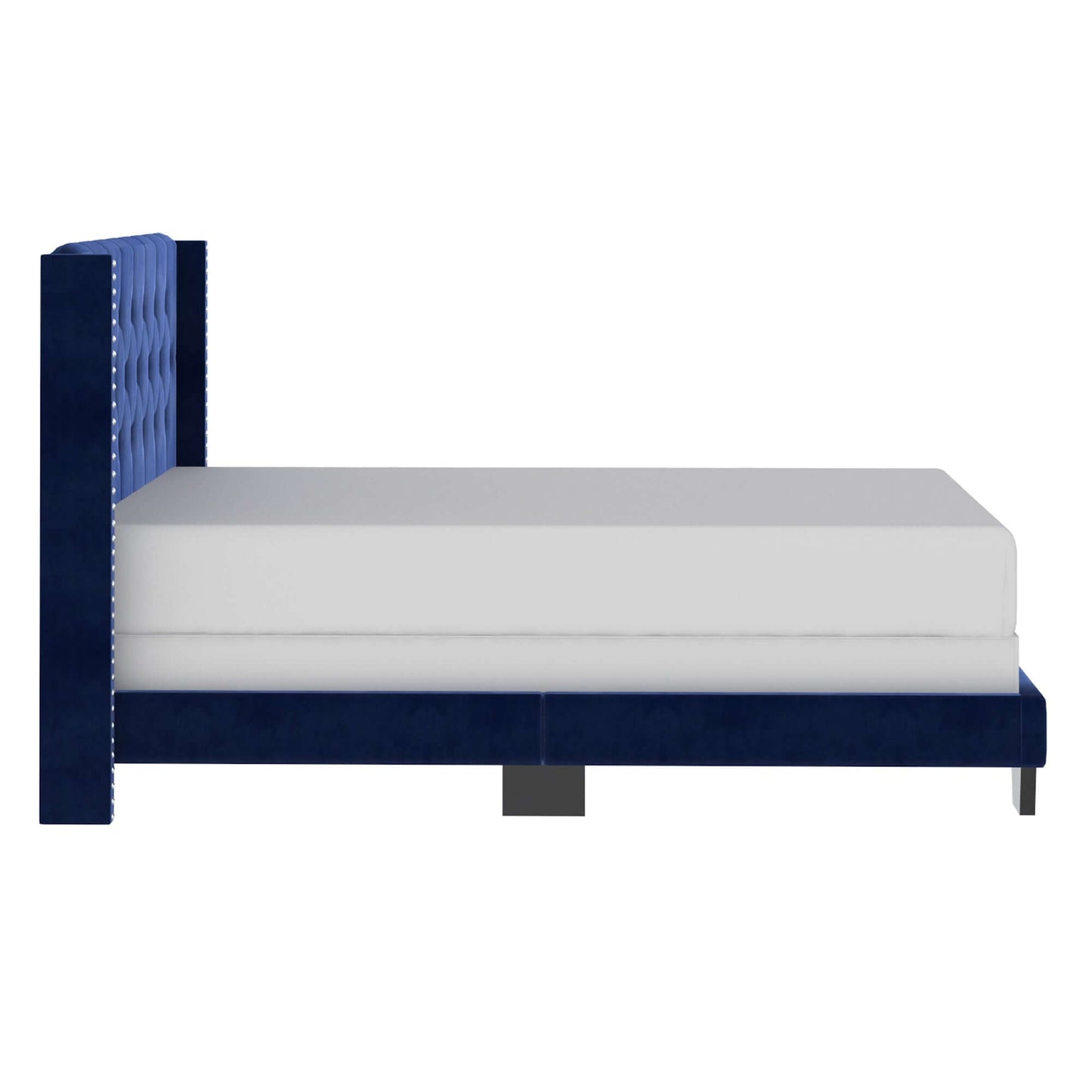 Gunner Bed in Light Grey or Blue Fabric