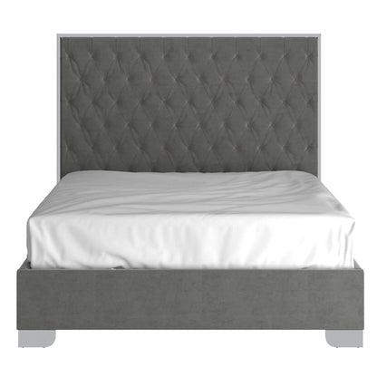 Lucille Bed in Black and Gold or Grey and Silver