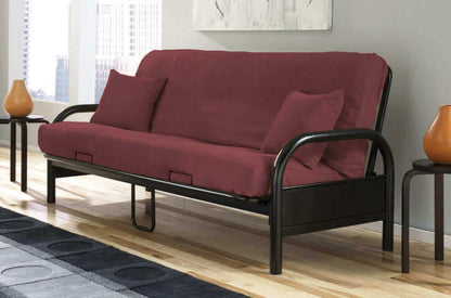 T1600 Black Metal Futon Frame