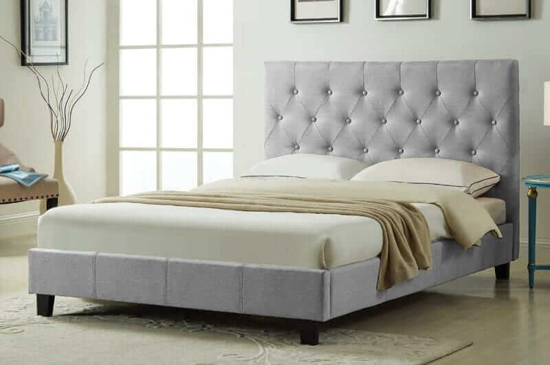 T2366 Button Tufted Platform Bed