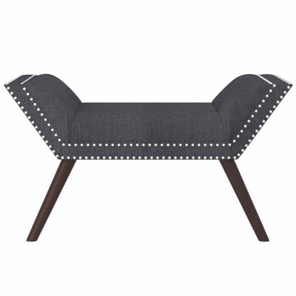 Lana Bench in Grey and Black