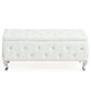 !nspire - Monique Storage Ottoman - 402-130SM-WT