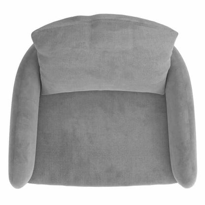 Petrie Accent Chair in Grey and Black (clearance)