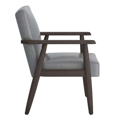 Wilder Accent Chair in Grey and Weathered Brown