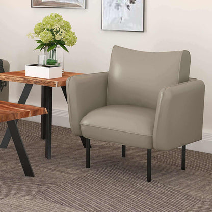 Ryker Accent Chair in Grey-Beige and Black