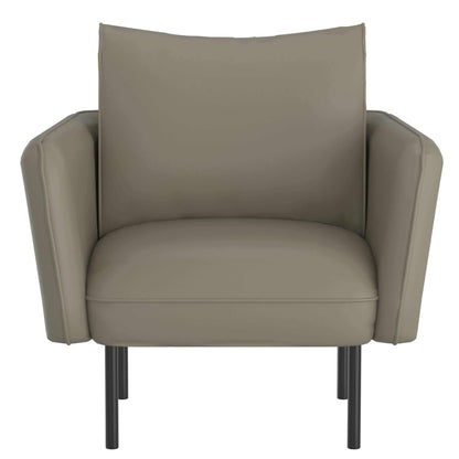 Ryker Accent Chair in Grey-Beige and Black