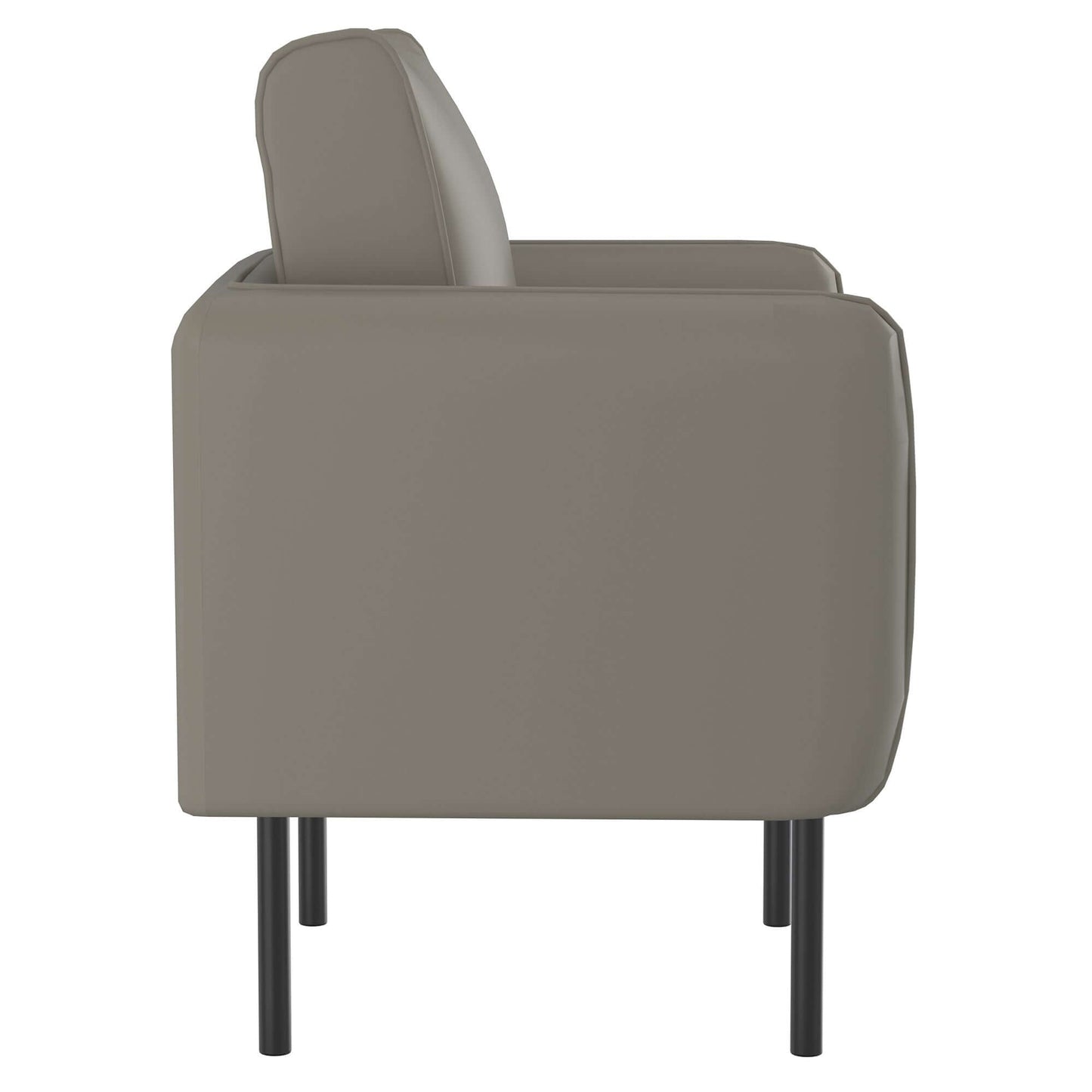 Ryker Accent Chair in Grey-Beige and Black