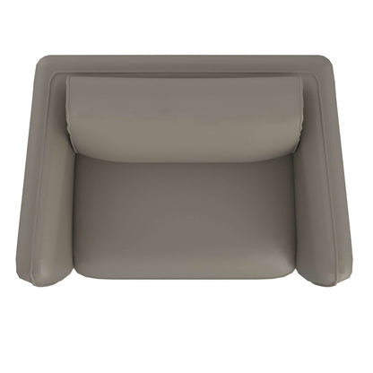 Ryker Accent Chair in Grey-Beige and Black