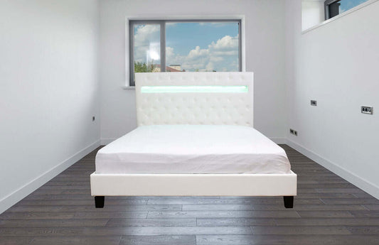 Otis King or Queen Bed in Black or White