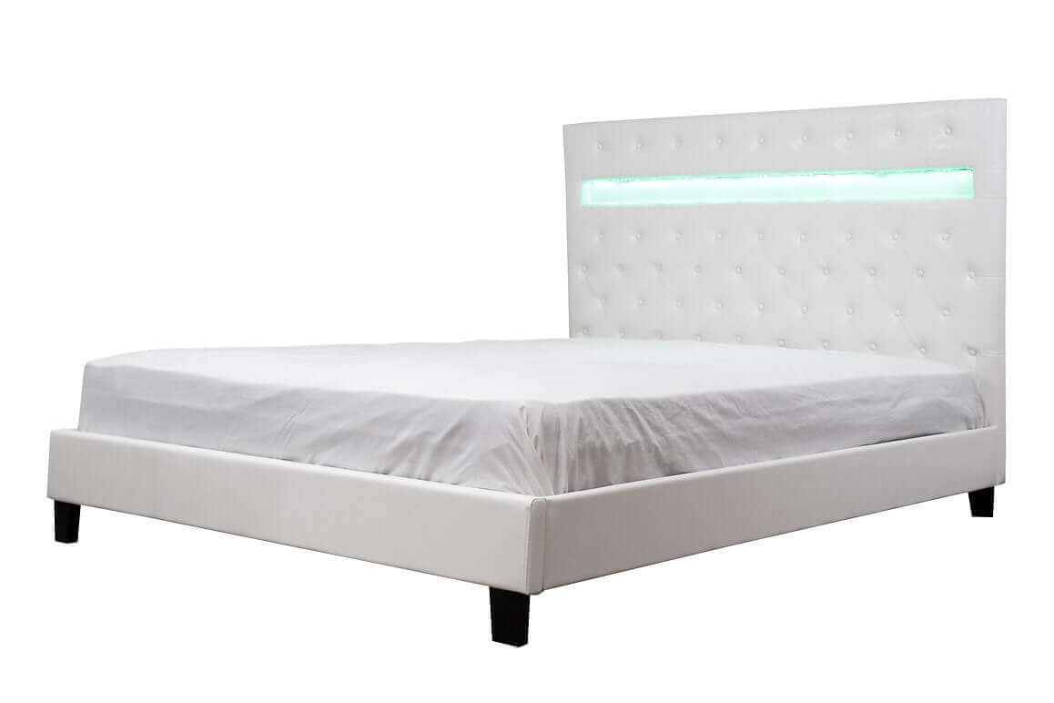 Otis King or Queen Bed in Black or White