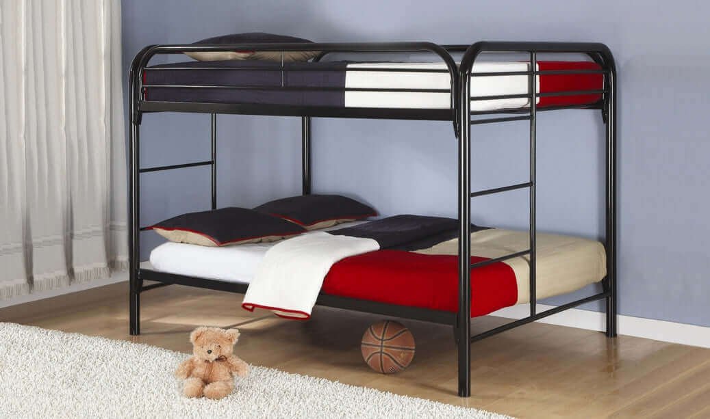 B 502-BK Double over Double Bunk Bed