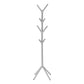 Monarch Specialties - Metal 4-Teir 8 Hook Coat Rack in Silver Finish - I 2058