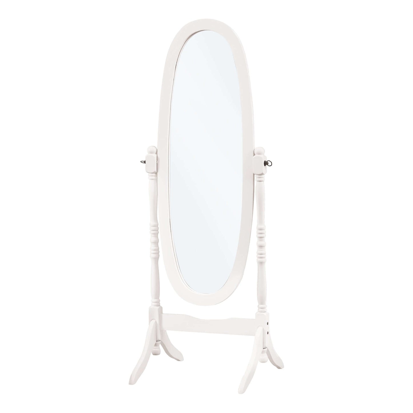 Monarch Specialties - 59"H Antique Bedroom Mirror with Solid Wood Frame - I 3101