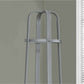 Monarch Specialties - Modern Grey Metal Coat Rack with 12 Hooks and Umbrella Holder - I 2054