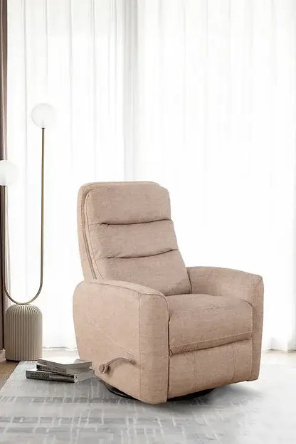 IF 6321 Recliner Pearl Fabric Recliner Chair