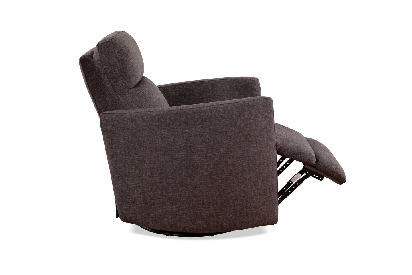 IF 6341-Recliner Gun Metal Fabric Recliner Chair