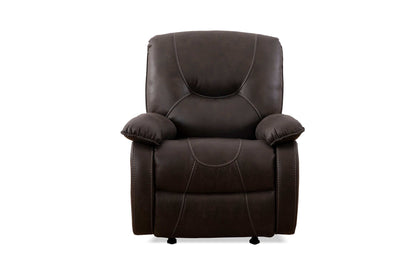 IF 6350 Recliner Grey Elephant Skin Fabric Recliner Chair