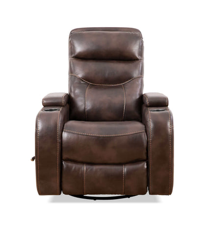 IF 6311 Recliner Soft Brown PU Recliner Chair