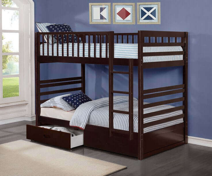 B 110 Single over Single Bunk Bed