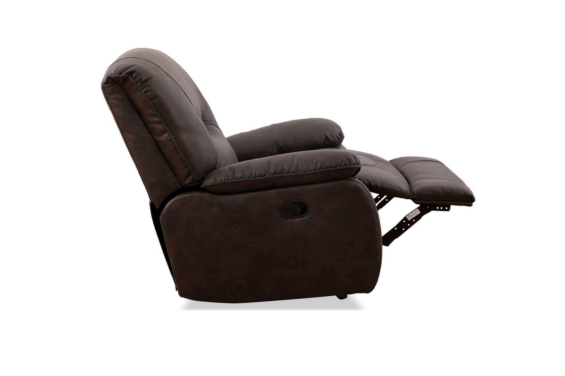 IF 6350 Recliner Grey Elephant Skin Fabric Recliner Chair