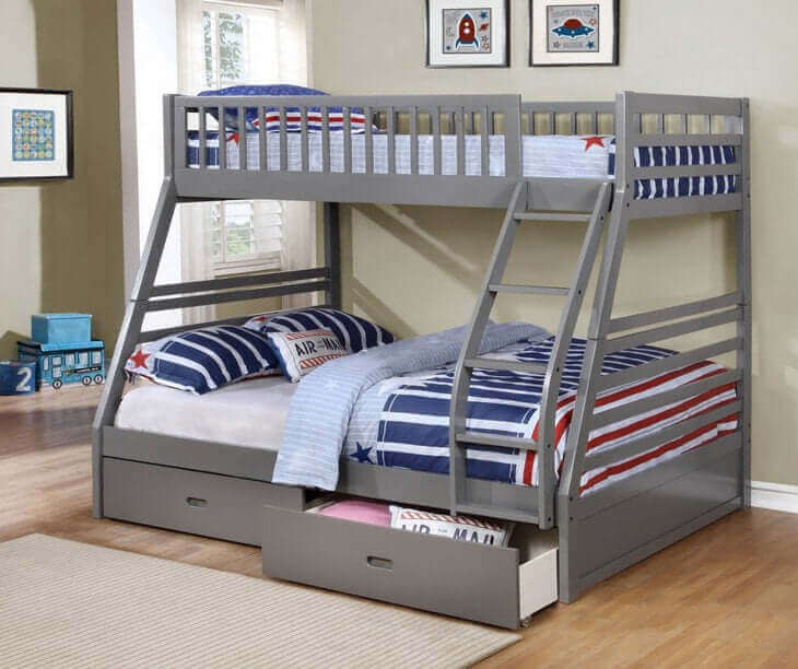 B 117 Single over Double Bunk Bed