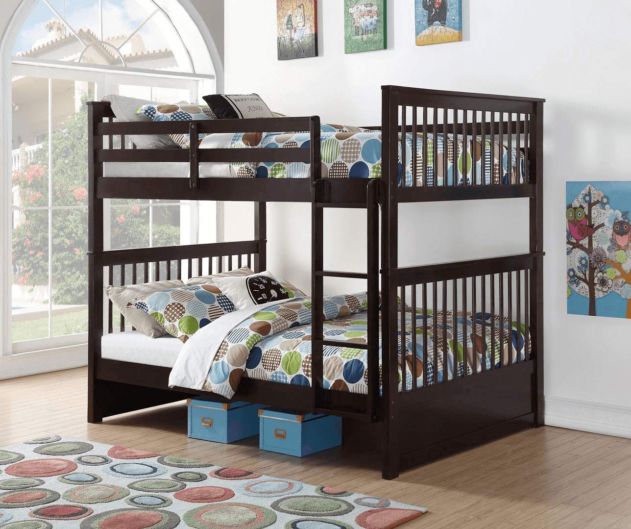 B 123 Double over Double Bunk Bed