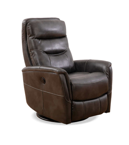 IF-6302 Recliner Soft Grey PU Power Recliner Chair