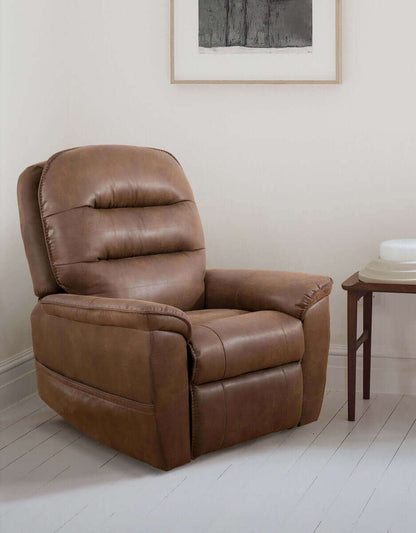 IF-6365 Lift Chair Soft Brown PU Lift Chair