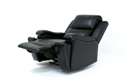 IF 8032 Chair Black Leather Gel Power Recliner Chair