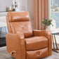 IF-6331 Recliner Soft Brown Leather Recliner Chair