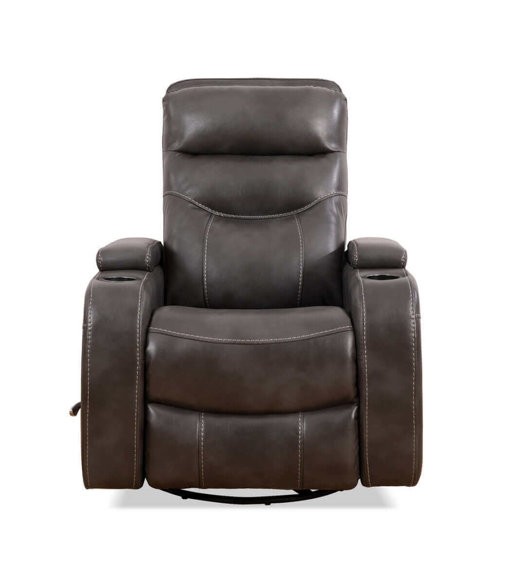 IF 6312 Recliner Soft Grey PU Recliner Chair