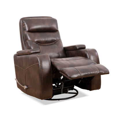 IF 6311 Recliner Soft Brown PU Recliner Chair