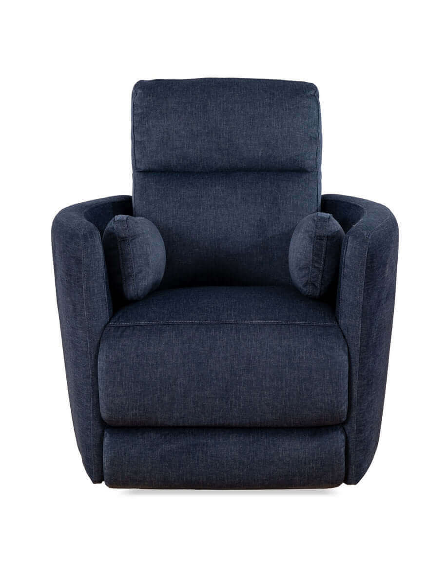 IF-6340 Recliner Blue Fabric Recliner Chair