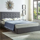 International Furniture Distribution Centre - Grey Fabric Storage Bed with Hydraulic Lift - IF 5445 - S