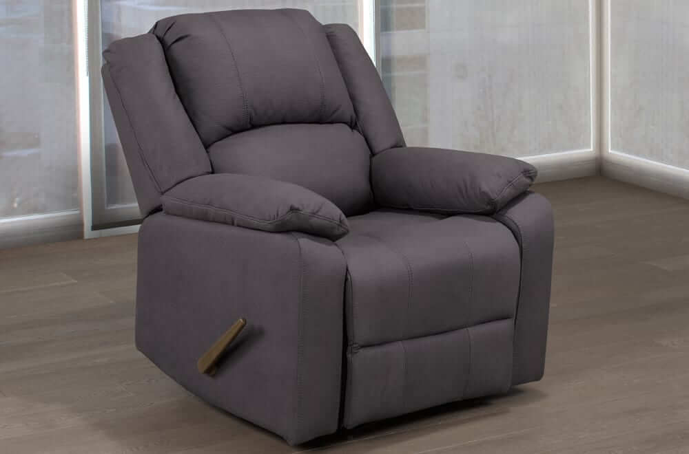 Titus Furniture - T1022 Swivel Rocker Recliner Chair - T1022
