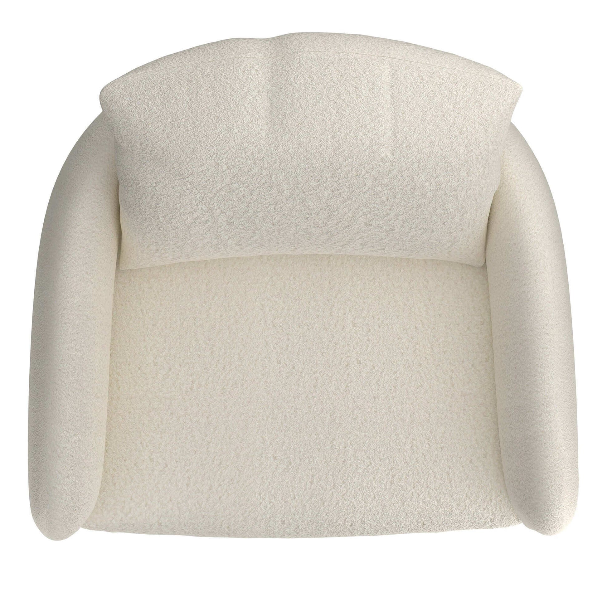 Zana Accent Chair in Cream and Black