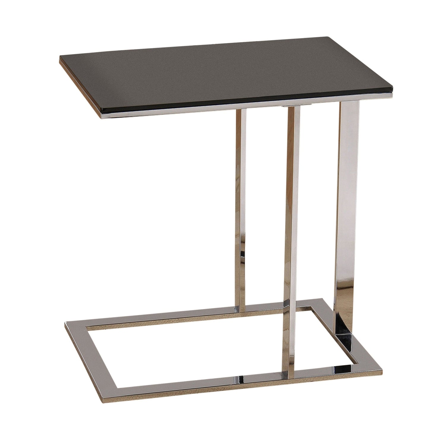 Mod Accent Table in Chrome and Black