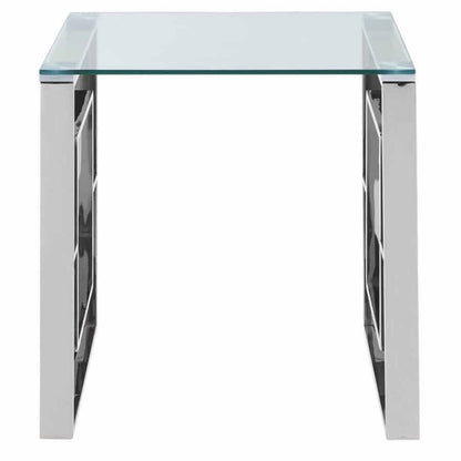 Eros Accent Table in Gold or Silver