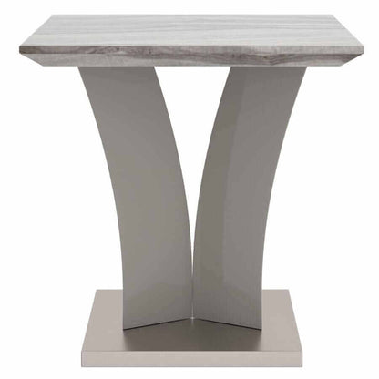 Napoli Accent Table in Light Grey