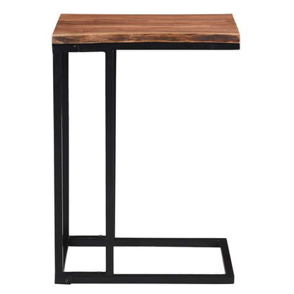 Jivin Accent Table in Natural and Black