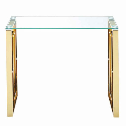 Eros Console/Desk in Gold or Silver