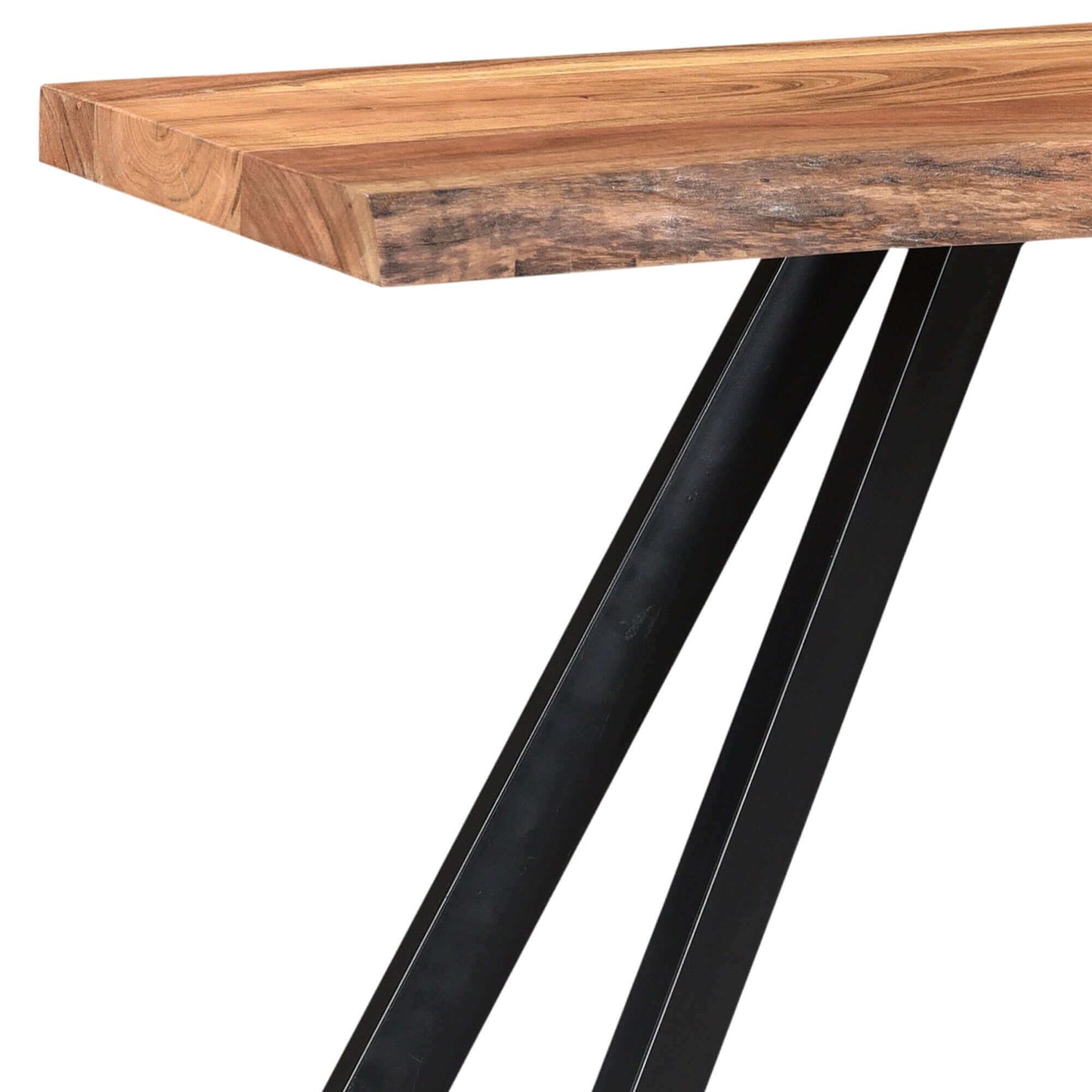 Virag Console/Desk in Natural and Black (clearance)