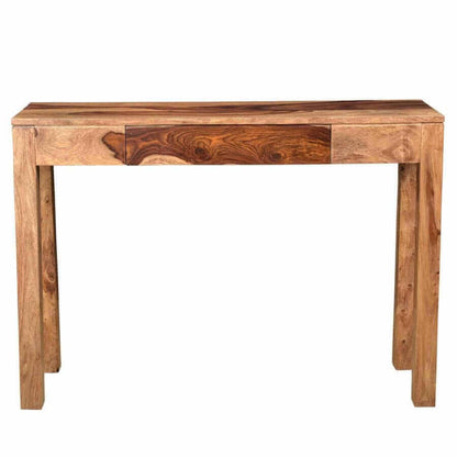 Idris Console/Desk in Dark Sheesham