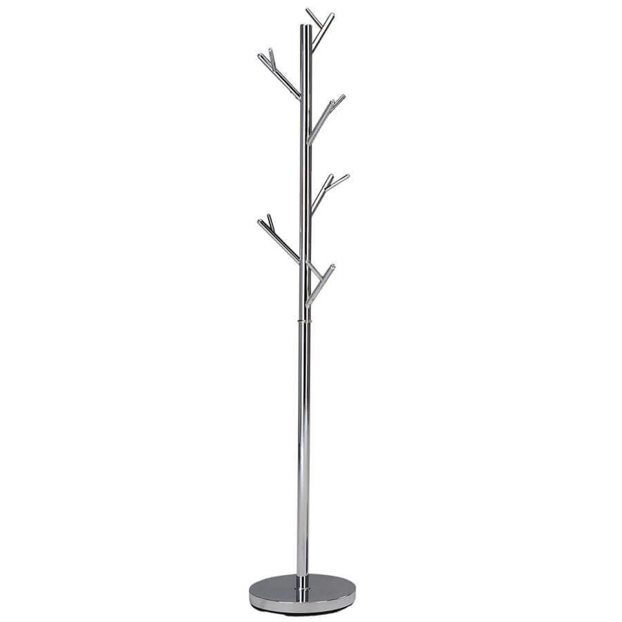 Orin Coat Rack in White or Chrome