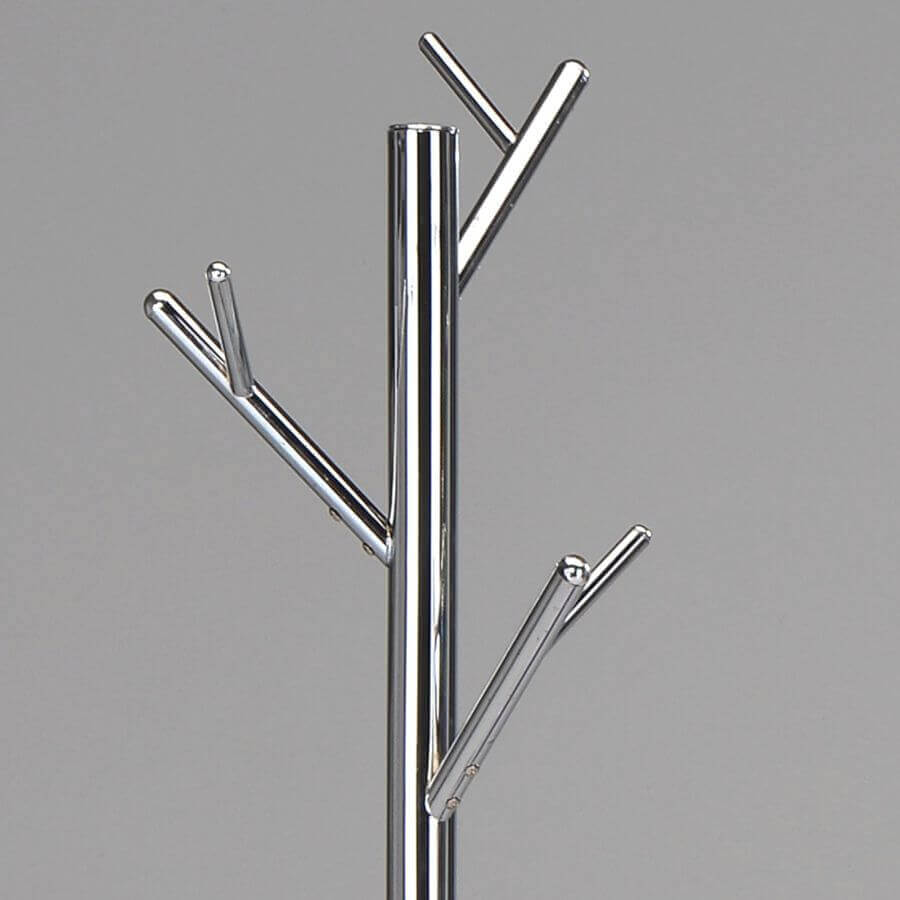 Orin Coat Rack in White or Chrome