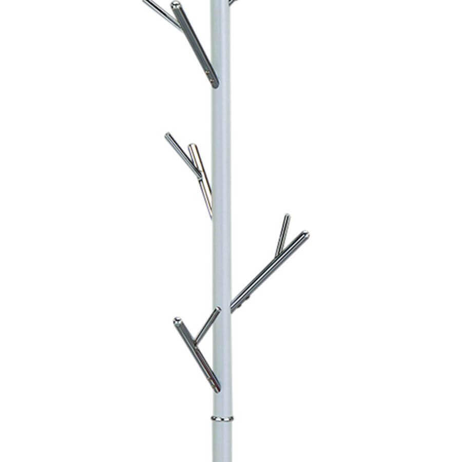 Orin Coat Rack in White or Chrome