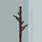 Monarch Specialties - Solid Wood Coat Rack in Cherry Finish with Umbrella Holder - I 2005