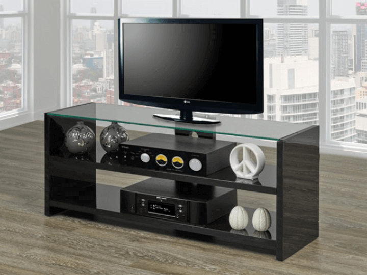 IF 5020 Black High Gloss TV Stand