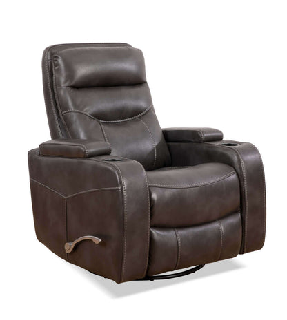 IF 6312 Recliner Soft Grey PU Recliner Chair